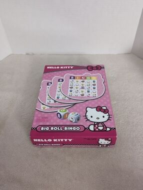 Hello Kitty Big Roll Bingo Game - Pink